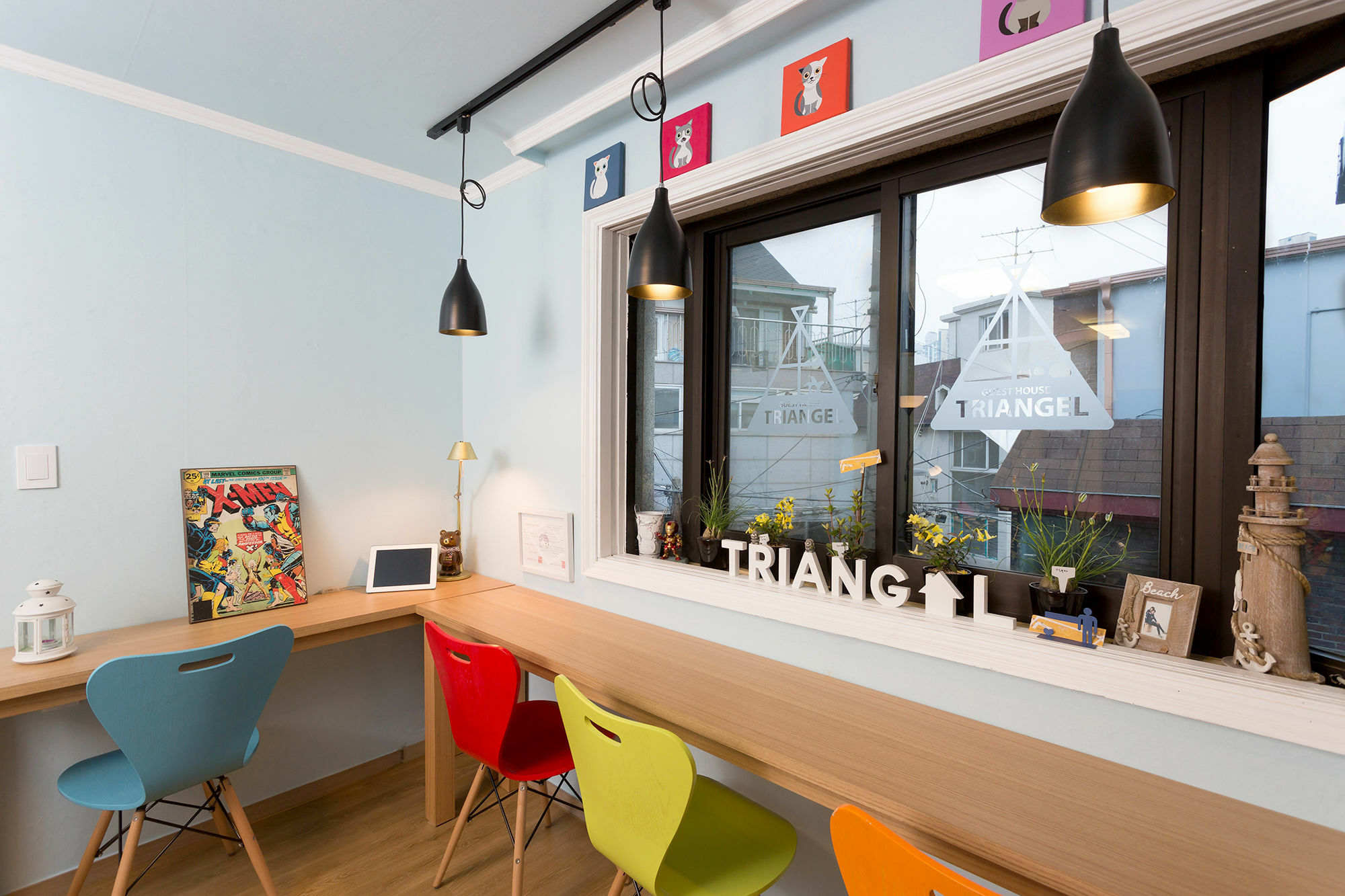 Triangel Pensión Hongdae Seúl Exterior foto